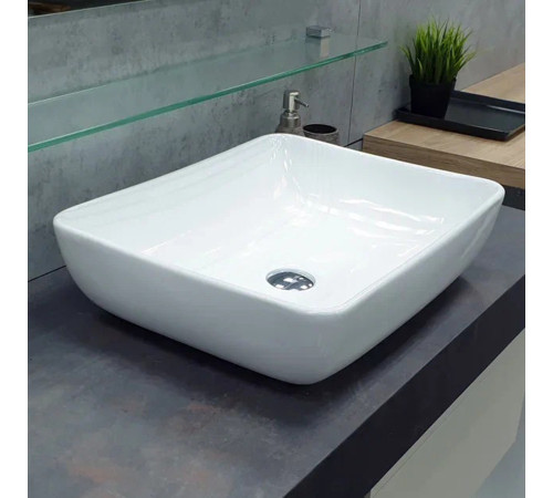 Раковина чаша Velvex 7050C, белый
