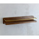 Полка для ванной комнаты Bronze de Luxe FOREST 10711G, матовое золото