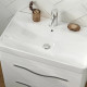 Тумба с раковиной подвесная Velvex Jill tp.JIL.9595.80.2Y белый матовый, 80 см
