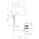 Смеситель для раковины Webert DoReMi DR830102564