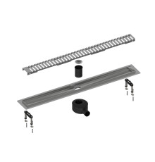 Душевой лоток TIMO Drain System DS230106/01, сатин