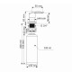Дозатор для моющего средства Ulgran U-02-309, темно-серый