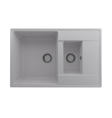 Кухонная мойка Ulgran Quartz Prima 780 1,5K-04, платина
