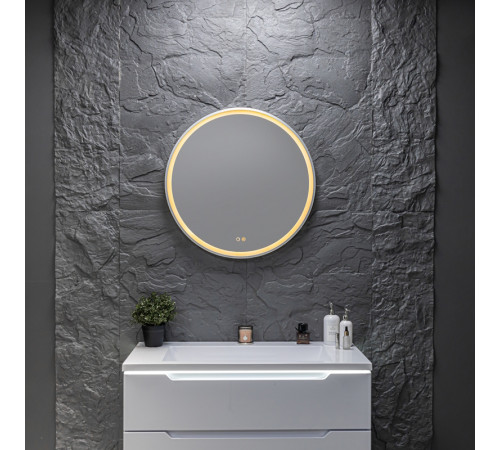Зеркало Silver Mirrors Делуна/Deluna D700 2.2 (TX, алюм. профиль, цвет серебро,подогрев, сенсорный выключатель)
