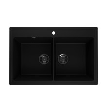 Кухонная мойка Ulgran Quartz Ruma 780-07, уголь