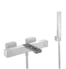 Смеситель для ванны Webert One-X OX850101015, хром/сталь