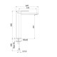 Смеситель для раковины Fiore KUBE 100BB8518, белый