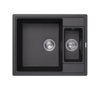 Кухонная мойка Florentina ЛИПСИ 20.465.D0620.302, антрацит