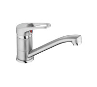 Смеситель для кухни Haiba HB4513-1, серый