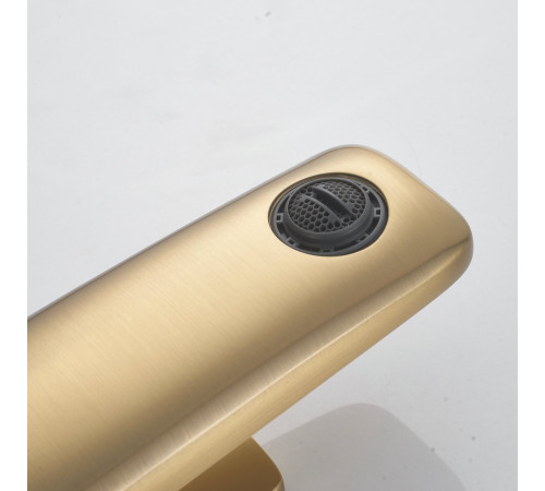 Смеситель для раковины Rose R3901G, золотой сатин