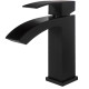Смеситель для раковины Hansberge H1077BL, черный