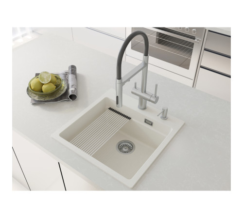 Кухонная мойка Grandex Aqua Comfort 500401, белый