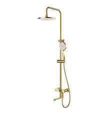 Душевая система Esko Sochi Gold ST260SCGold/ST260SCG, золотой сатин