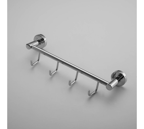 Планка с крючками FRUD R15115-4, хром