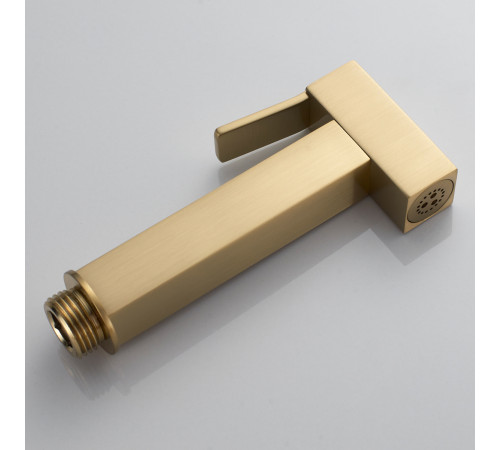 Гигиенический душ с термостатом Rose R965G, золотой сатин