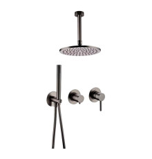 Душевая система встраиваемая FILARETE FL1032BG, графит