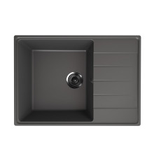 Кухонная мойка Ulgran Quartz Prima 700-09, мокрый асфальт