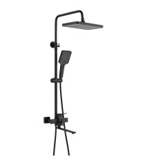 Душевая система Shevanik S6136H, черный