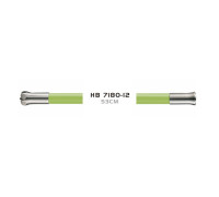 Гибкий излив для кухонного смесителя Haiba HB7180-12, зеленый