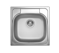 Кухонная мойка UKINOX Гранд GRP480.480 -GT8K 0C, 48*48