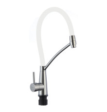 Смеситель для кухни с гибким изливом Fmark FS8255A-02, хром