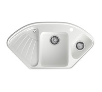 Кухонная мойка GranFest CORNER 1040E, иней