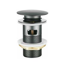 Донный клапан с переливом BELZ BX01-3, оружейная сталь