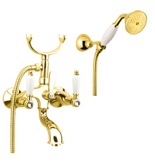 Смеситель для ванны Fiore COLONIALE SKY (SWAROVSKI®) 03OO0601, золото