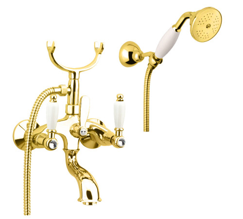 Смеситель для ванны Fiore COLONIALE SKY (SWAROVSKI®) 03OO0601, золото