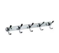 Планка с крючками Savol S-004255, хром