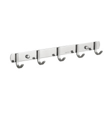 Планка с крючками FRUD R202-5, хром