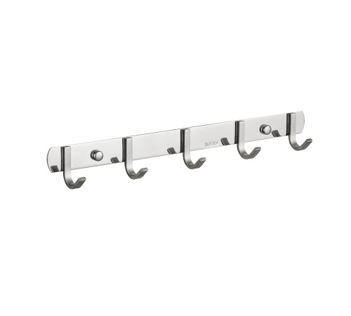 Планка с крючками FRUD R202-5, хром