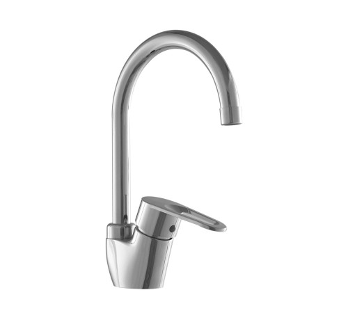 Смеситель для кухни Plstart PL4106, хром