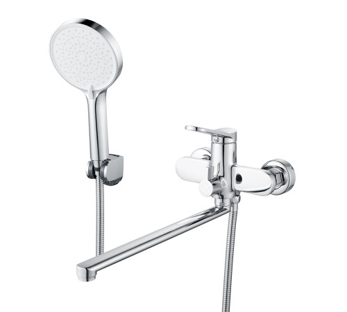 Смеситель для ванны Shevanik S4322, хром