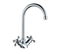 Смеситель для кухни WesnaArt RASSVET RAS02-110, хром