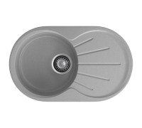 Кухонная мойка GranFest RONDO 750L, серый