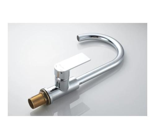 Смеситель для кухни Knotlor KN-31, хром