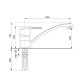 Cмеситель ULGRAN Quartz UQ-004-10, песок
