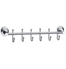 Планка с шестью крючками FIXSEN EUROPA FX-21805-6, хром