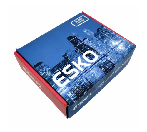 Гигиенический душ со смесителем встраиваемый ESKO SMHLG, хром
