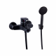 Смеситель для ванны PLstart PL3205-7, чёрный