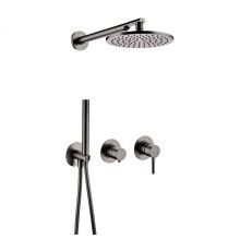 Душевая система встраиваемая FILARETE FL1030BG, графит
