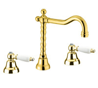 Смеситель для раковины Fiore COLONIALE SKY (SWAROVSKI®) 03OO0637, золото