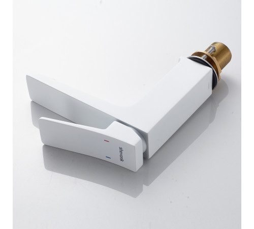 Смеситель для раковины Shevanik S4401C, белый