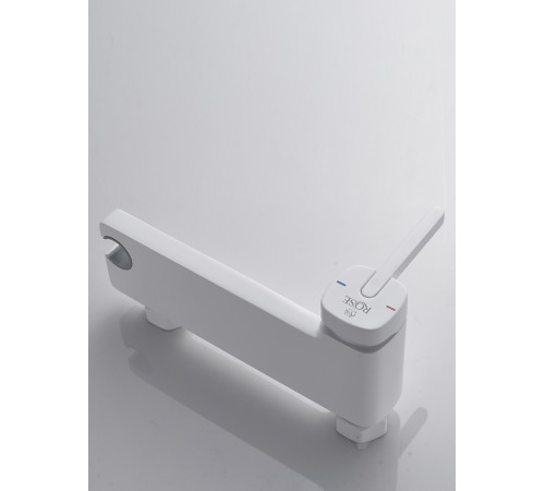 Гигиенический душ со смесителем Rose R315C, белый