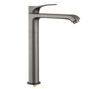 Смеситель для раковины высокий Frap F1075-219, графит