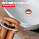 Донный клапан для раковины Raglo R600.01.33, матовая медь