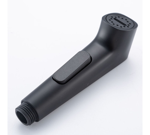 Гигиенический душ со смесителем и полочкой FRAP F2076-6, черный