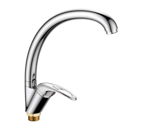 Смеситель для кухни Haiba HB4115-2, хром