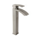 Смеситель для раковины высокий FILARETE Waterfall FL6010NK, никель